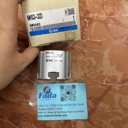 Bộ kẹp khí nén 3 chấu SMC MHS3-32D